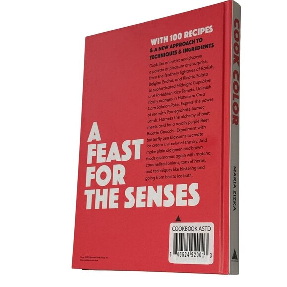 Cook Color by Maria Zizka • Hardcover Cookbook • 100 Recipes • Gift Ready - Picture 2 of 3